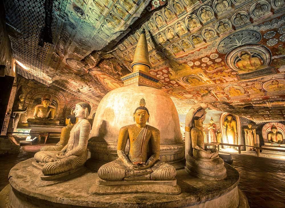 Храм Будды Шри-Ланка